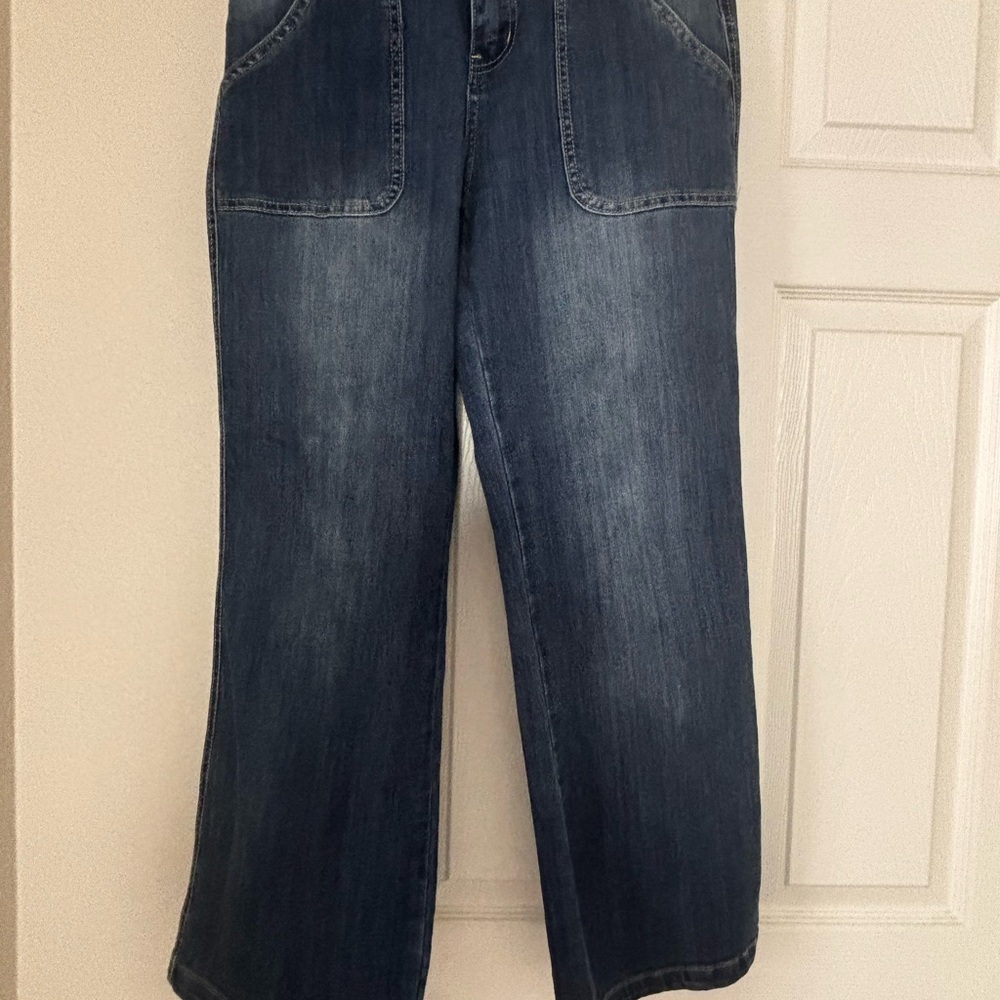 Used! Sandpiper Women’s Dark Wash Denim Jeans - Blue